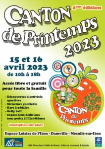 Lire la suite à propos de l’article CANTON DE PRINTEMPS 2023 – 2ème édition !
