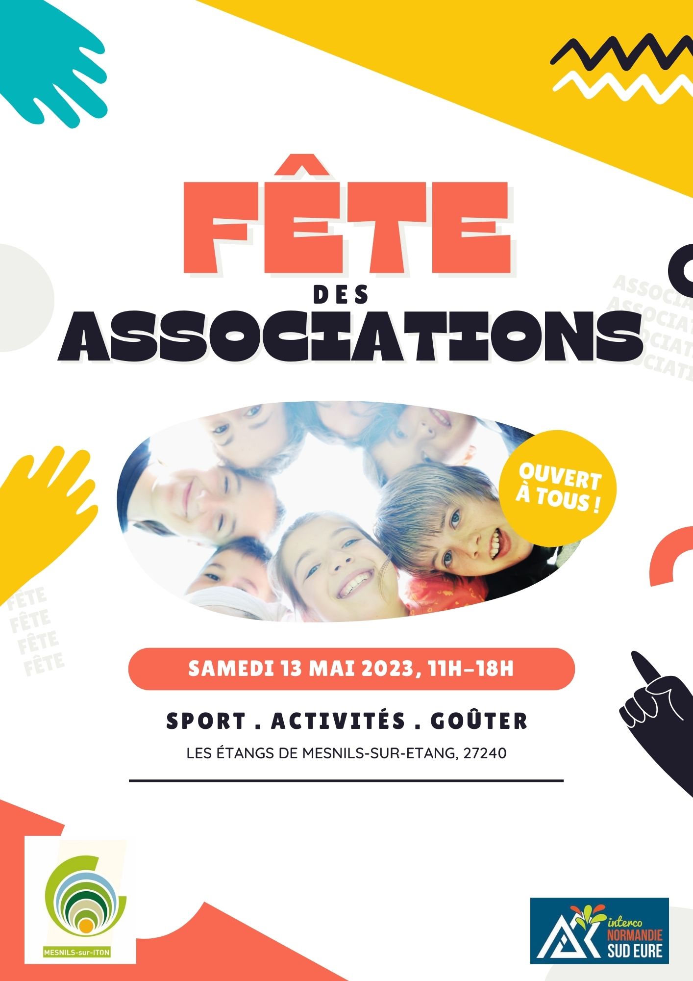Lire la suite à propos de l’article Fête des associations de Mesnils sur Iton – 13/05/2023