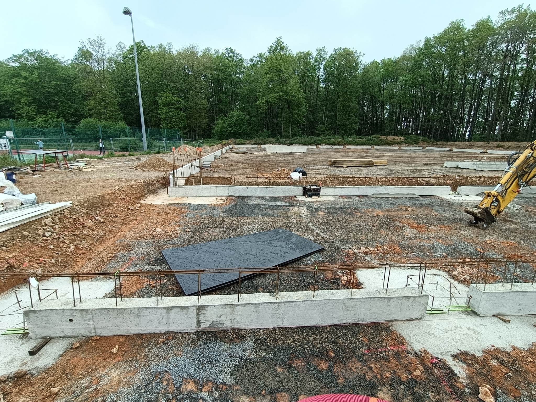 Lire la suite à propos de l’article Avancée des travaux de la structure couverte !