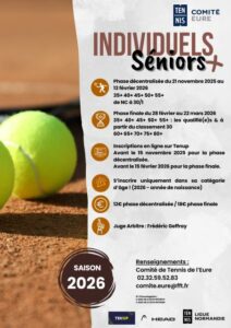 Lire la suite à propos de l’article Championnat individuel Séniors+