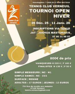 Lire la suite à propos de l’article Affiches de tournois dans l’Eure